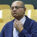 El expresidente de la CEOE Gerardo Díaz Ferrán el pasado día 27 en el juicio en la Audiencia Nacional por un delito contra la Hacienda Pública tras comprar Aerolíneas Argentinas en 2001