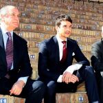 Ramón Valencia, Manzanares y Eduardo Canorea, en imagen de archivo