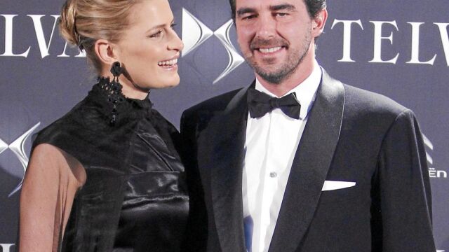 Tatiana y Nicolás, el pasado lunes, en la gala de la revista «Telva»