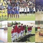 Daba igual la categoría. Lo de menos era si se trataba de fútbol sala, fútbol siete... Lo cierto es que la jornada liguera de ayer se tiñó de luto y en todos los estadios y polideportivos del país, el silencio se apoderó de las gradas y del terreno de juego para acompañar a las familias de las víctimas por el accidente ocurrido en Badajoz.