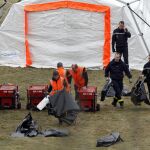 Las autoridades francesas han organizando un importante dispositivo en Seyne-les-Alpes.