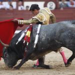 Diego Urdiales, el pasado sábado en Las Ventas