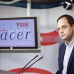 El secretario de Organización del PSOE, César Luena