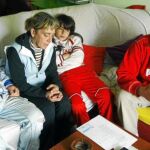 La familia de Encarnación ha recibido a LA RAZÓN en su domicilio de Fuenlabrada