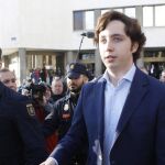 Francisco Nicolás Gómez Iglesias, a la salida de los juzgados de Plaza Castilla, el pasado mes de diciembre