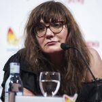 La directora Isabel Coixet durante la rueda de prensa que ha ofrecido hoy en el marco del 18 Festival de Cine Español de Málaga