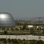El conocido como el «Donut», el único edificio levantado en la zona y que será la sede del Instituto de Medicina Legal y otros organismos como el Instituto Anatómico Forense
