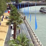 El río Sena, en París, tiene una playa artificial