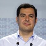 Juanma Moreno, presidente del PP andaluz
