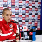 Joao Miranda, en conferencia de prensa hoy