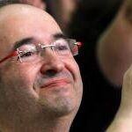 Miquel Iceta, durante la clausura del congreso federal extraordinario del PSOE.