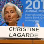 La directora gerente del Fondo Monetario Internacional (FMI), Christine Lagarde