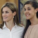 La Reina ha recibido a Carolina Maríín