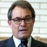 Artur Mas, durante la inauguración oficial hoy del nuevo centro penitenciario Puig de les Basses, en Figueres.