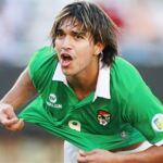 El delantero Marcelo Martins Moreno, estrella de la selección boliviana, y que se ha servido de Brasil como escaparate