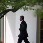 El presidente Barack Obama en la Casa Blanca