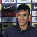 Josep María Bartomeu, el día de la presentación de Neymar