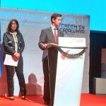 En la imagen, el presidente de ADEG y la presidenta de AGE.