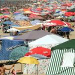 Lleno en las playas andaluzas.