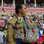 José Ruiz Muñoz, antes de hacer el paseíllo en La Maestranza