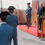 La delegada del Gobierno, ayer durante la inauguración