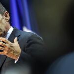 El presidente francés Nicolas Sarkozy