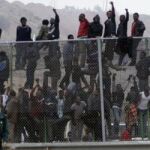 Asalto a la valla de Melilla el pasado mes de mayo.
