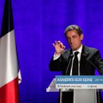 El presidente de la conservadora Unión por un Movimiento Popular (UMP), Nicolas Sarkozy