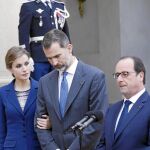 Los Reyes se encontraban en Francia el día del accidente