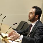 El portavoz socialista en el Congreso, Antonio Hernando