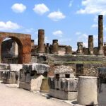 Imagen de las ruinas de la ciudad de Pompeya