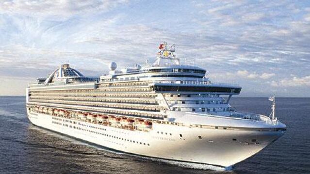 El barco «Crown Princess»