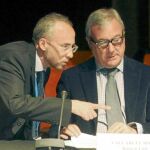 Valcárcel, durante la reunión del Arlem, en la que habló del uso sostenible del agua en la cuenca del Mediterráneo