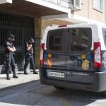 Reconstrucción de los hechos en presencia del presunto pederasta realizada el pasado día 30 de septiembre en el piso donde supuestamente cometió algunos de los cinco abusos