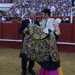 José Tomás recogió el pasado sábado su cuarto Capote de Paseo