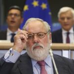 Miguel Arias Cañete, en el Parlamento Europeo