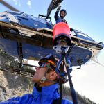 La única manera de acceder a la zona del impacto para la recuperación de los cuerpos es en helicóptero