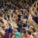 El Barça-PSG de anoche congregó a más de 82.000 espectadores