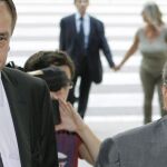 El constructor y ex presidente del FC. Barcelona, José Luis Núñez condenado por el «caso Hacienda».