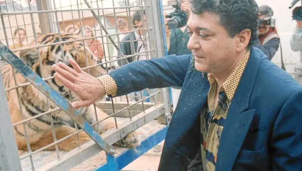 Ángel Cristo, domador y empresario de circo