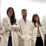 Algunos miembros del equipo de investigación: Amanda Sierra, Oihane Abiega, Roberto Valcarcel, Soraya Martín y Juan Manuel Encinas