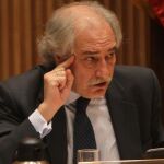 Juan Pedro Hernández Moltó en una comparecencia en el Congreso.
