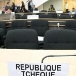 El asiento checo quedó ayer vacío en la sede de la ONU en Ginebra
