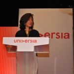 Ana Patricia Botín insistió en la necesidad de apoyar el talento