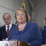 La presidenta Michelle Bachelet