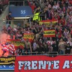 Imagen de las localidades del «Frente Atlético»