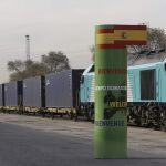 Llegada del primer tren de mercancías directo entre China y España