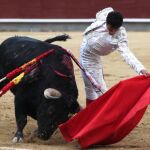 Natural del torero de Usera al tercero de la tarde