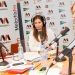 De izda. a dcha., Juan del Val, Nuria Roca y Susanna Griso durante el especial que emitió 28 horas ininterrumpidas