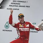 Vettel y Ferrari protagonizaron hace dos semanas en Sepang su primera victoria en casi dos años